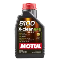 Олива моторна MOTUL 8100 X-clean EFE 5W-30 1л (814001/107210/109470)