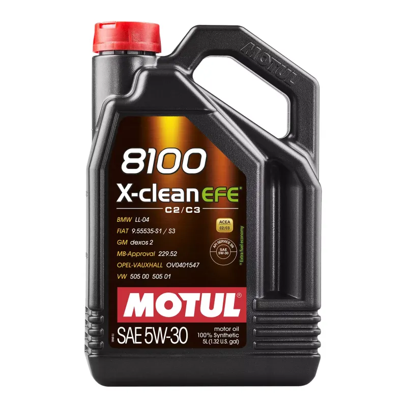 Моторна олива Motul 8100 X-clean EFE 5W-30 5л (814051/107206)