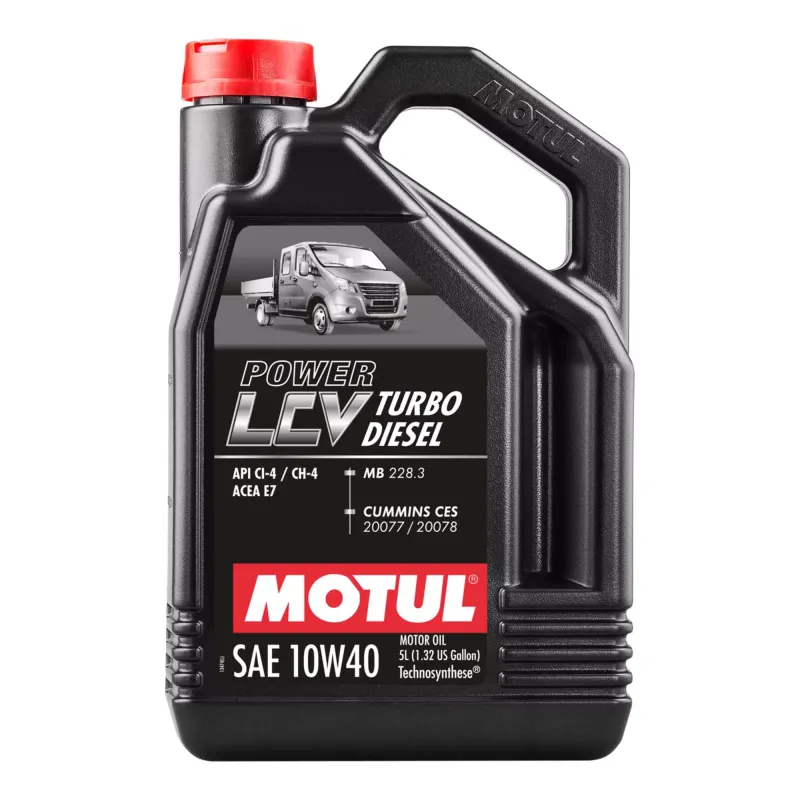 Олива моторна MOTUL Power LCV Turbo Diesel SAE 10W40 5л (875151)