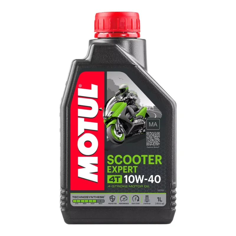 Моторна олива MOTUL Scooter Expert 4T MA SAE 10W40 1л (831901)