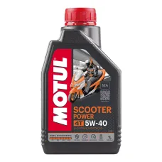 Олива моторна MOTUL Scooter Power 4T SAE 5W40 MA 1л (832001/105958)