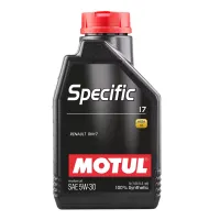 Олива моторна MOTUL SPECIFIC 17 SAE 5W-30 1л (102301)
