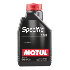Олива моторна MOTUL Specific 5122 SAE 0W20 1л (867601)