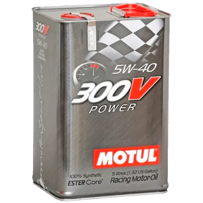Олива моторна MOTUL 300V Power SAE 5W-40 5л (825651/109518)