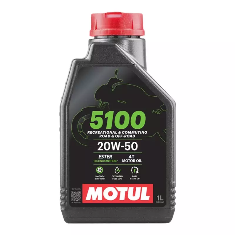 Моторна олива Motul 5100 4T 20W-50 1л (837611)