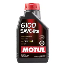 Моторна олива Motul 6100 Save-Lite 0W-20 1л (841211)
