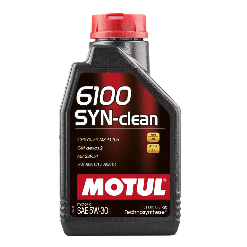 Моторна олива Motul 6100 Syn-Clean 5W-30 1л (107947)