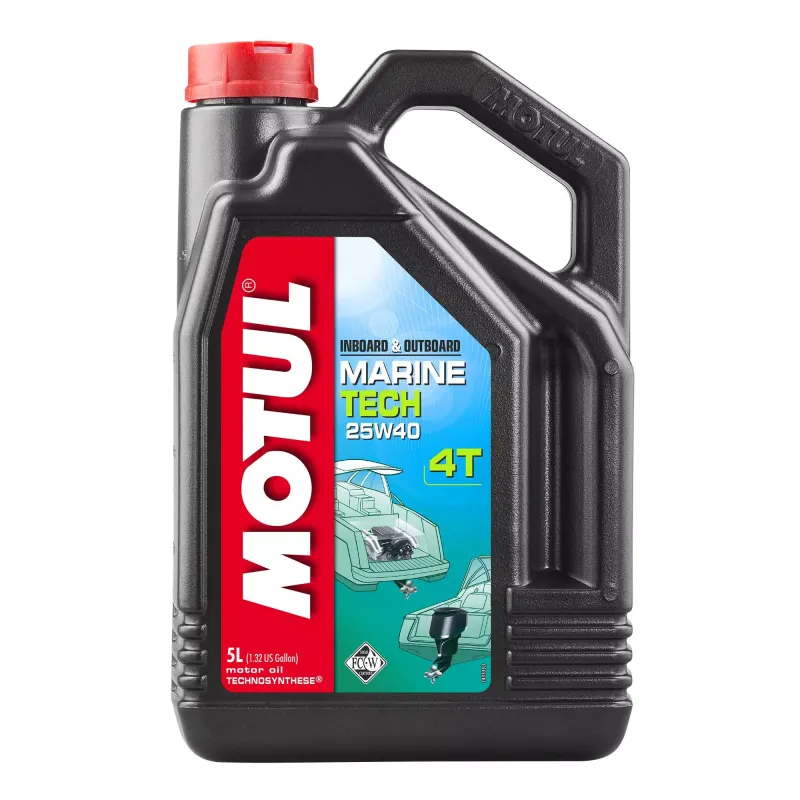Моторна олива Motul Marine Tech 4T 25W-40 5л (853151)