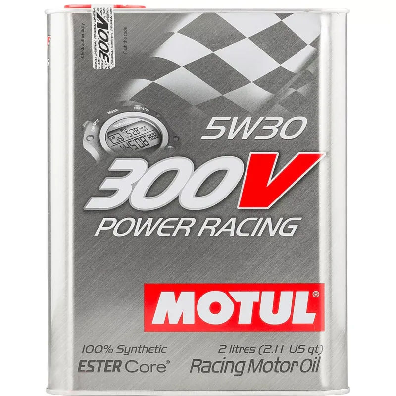 Олива моторна MOTUL 300V Power Racing SAE 5W-30 2л (825502)