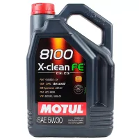 Олива моторна  MOTUL 8100 X-clean FE SAE 5W30 5л (814151)