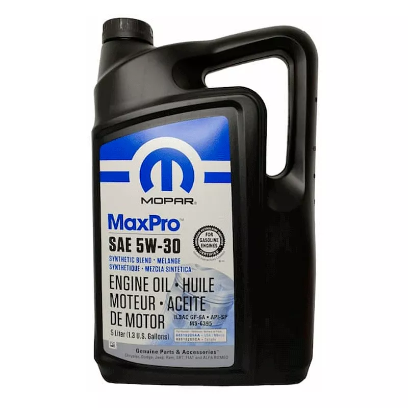 Моторна олива Mopar MaxPro 5W-30 5л (68518205AA)