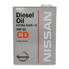 Моторна олива NISSAN Diesel Extra Save-X 5W-30 CD 4л (KLBD005304)