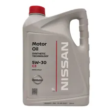 Моторна олива Nissan Motor Oil C3 5W-30 5л (KE90091043)