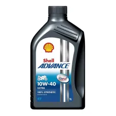 Моторна олива Shell Advance 4T Ultra 10W-40 1 л (550053785)