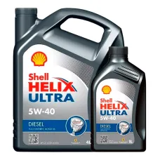 Моторна олива SHELL Helix D Ultra 5W-40 4+1л АКЦІЯ