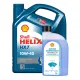 Моторна олива Shell Helix HX7 10W-40 4л + зимовий омивач Shell Concentrate -55°С 1л