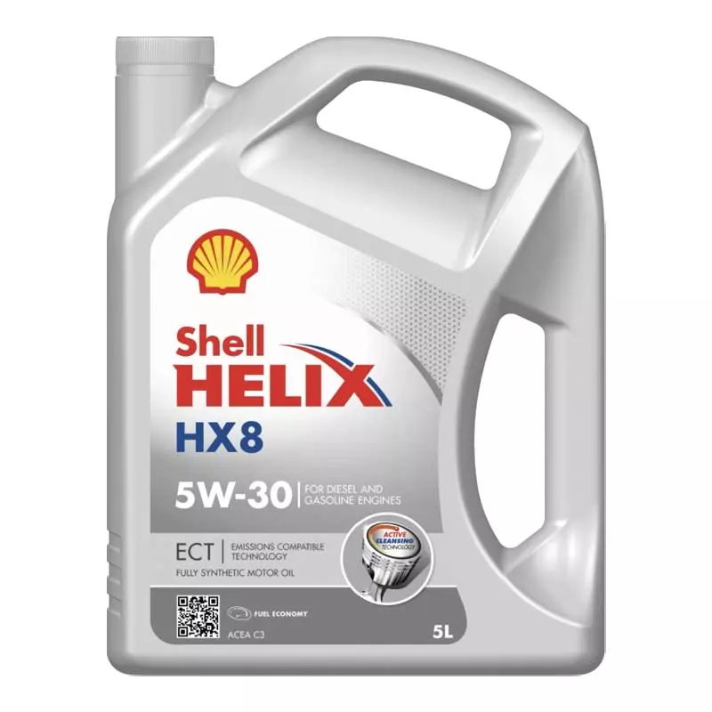 Моторна олива Shell Helix HX8 ECT 5W-30 5л (550050228)