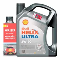 Промонабір Shell Helix Ultra ECT C3 5W-30 4+1 л (ТОВ-У507337)