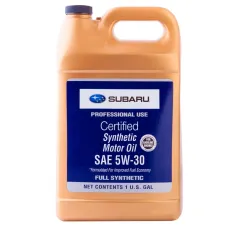 Моторна олива SUBARU SYNTHETIC OIL 5W-30 3.785л (SOA427V1415)