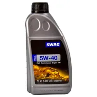 Моторна олива SWAG Engine Oil 5W-40 синтетична 1л (15932936)