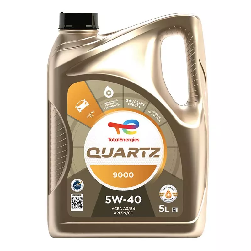 Моторна олія Total Quartz 9000 5W-40 5л