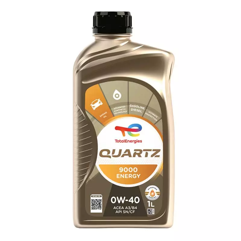 Моторна олива Total Quartz 9000 Energy 0W-40 1л (195282)