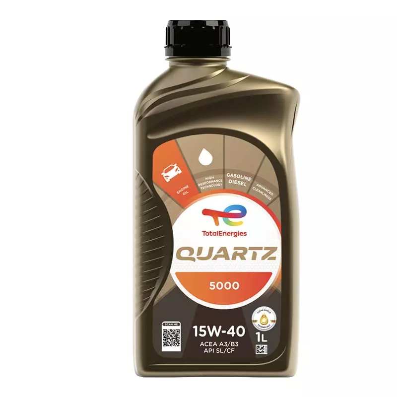 Моторна олива Total Quartz Diesel 5000 15W-40 1л (166246)