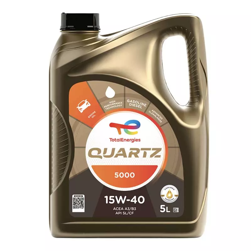 Моторна олива Total Quartz Diesel 5000 15W40 5л (148644)