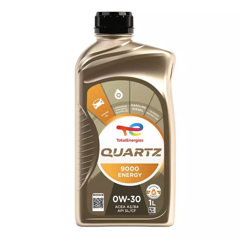 Моторна олива Total Quartz Energy 9000 0W-30 1л (166249)