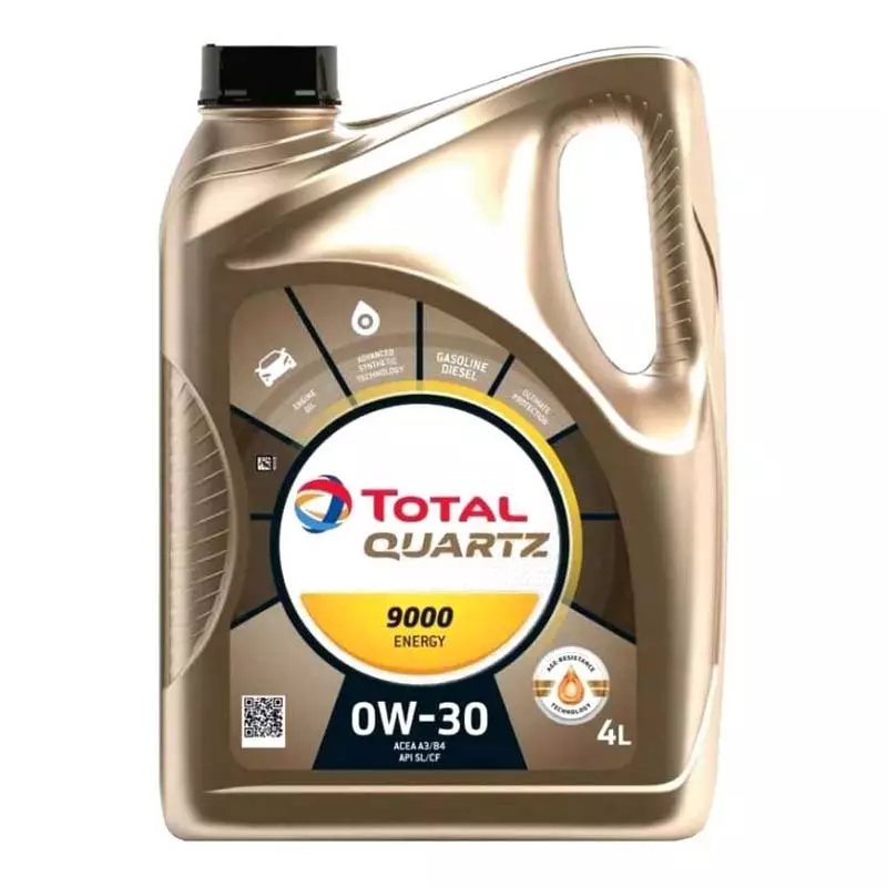 Моторна олива Total Quartz Energy 9000 0W-30 4л (151523)