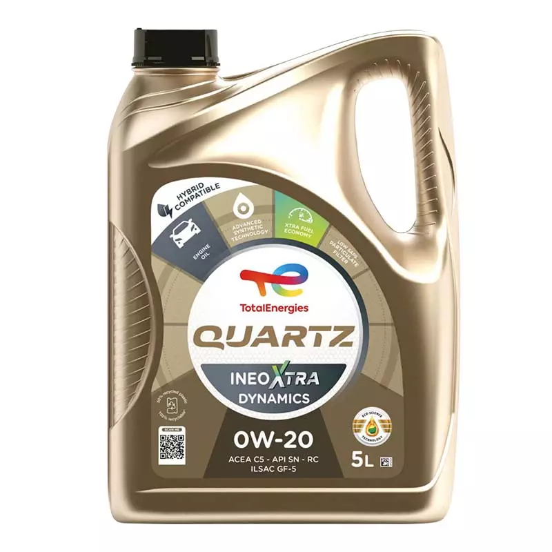 Моторна олива Total Quartz Ineo Dynamics 0W-20 5л (207070)