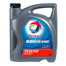 Моторна олива Total Rubia TIR 6400 15W-40 5л (148587)