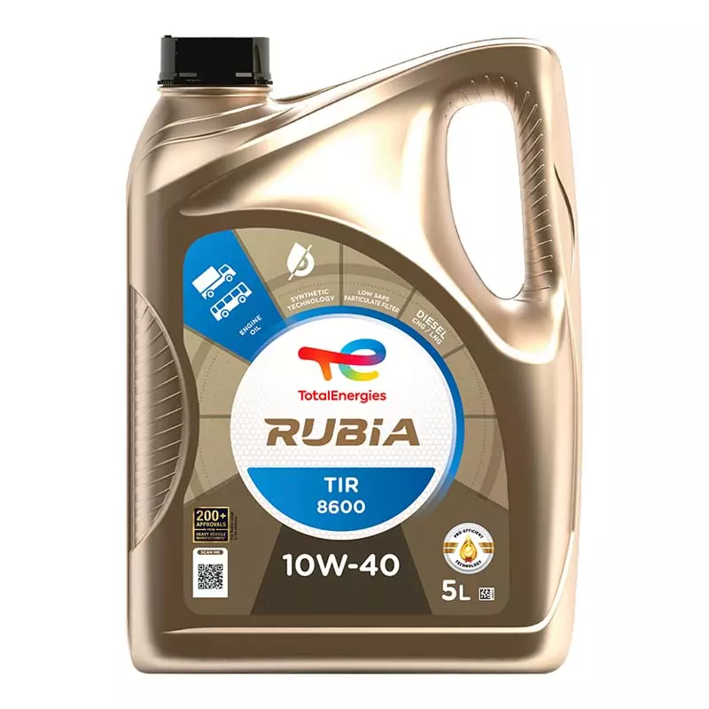 Моторна олива Total Rubia TIR 8600 10W-40 5л (148590)