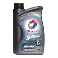 Моторна олива Total Hi-Perf 4T Scooter 5W-40 1л (199066)