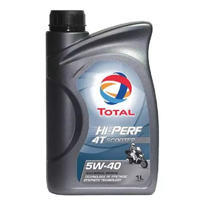 Моторна олива Total Hi-Perf 4T Scooter 5W-40 1л (199066)