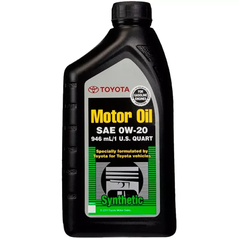Моторна олива Toyota Motor Oil 0W-20 Synthetic 0.946 л (00279-0WQTE)
