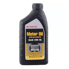Моторна олива Toyota Synthetic Motor Oil 0W-16 0,946 л (0027916QTE)