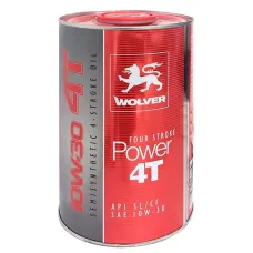Моторна олива WOLVER Four Stroke Power 4T 10W-30 1л (28685) (4260360943379)
