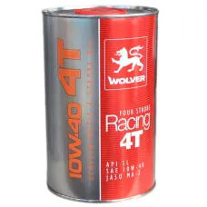 Моторна олива WOLVER Four Stroke Racing 4T 10W-40 1л (951) (4260360940422)