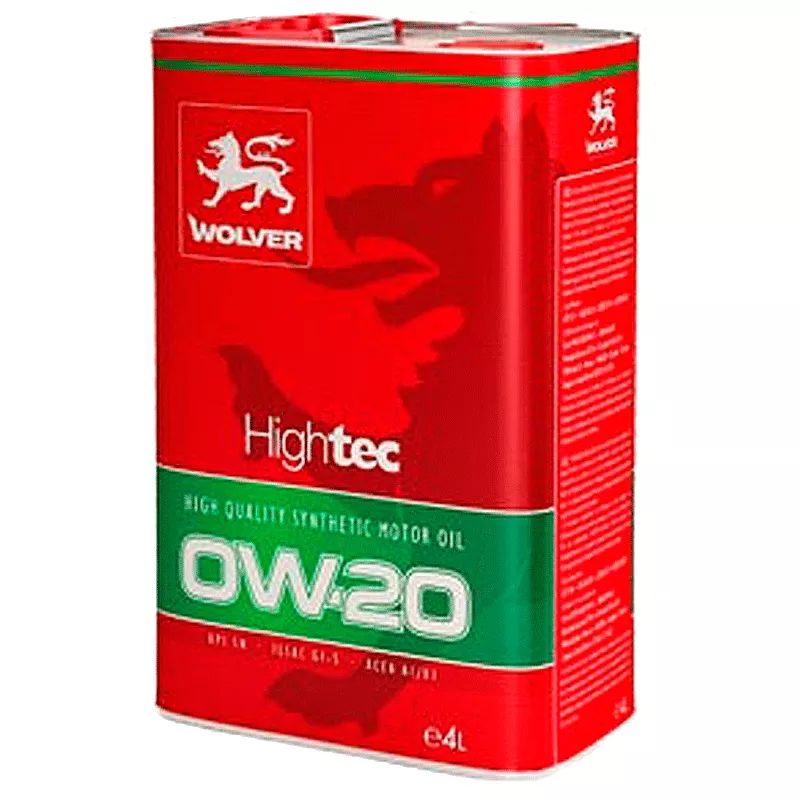 Моторна олива WOLVER Hightec 0W-20 4л (4260360943492)