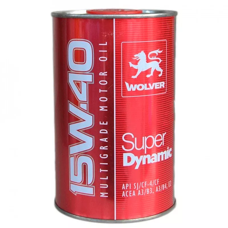 Моторна олива WOLVER Super Dynamic 15W-40 1л (46813) (4260360941139)