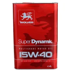 Моторна олива WOLVER Super Dynamic 15W-40 4л (959) (4260360941153)