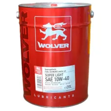 Моторна олива WOLVER Super Light 10W-40 20л (963) (4260360940613)