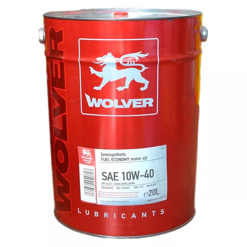 Моторна олива WOLVER Super Traffic 10W-40 20л (26264) (4260360942563)