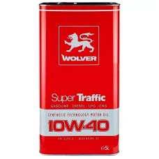 Моторна олива WOLVER Super Traffic 10W-40 5л (26267) (4260360942501)