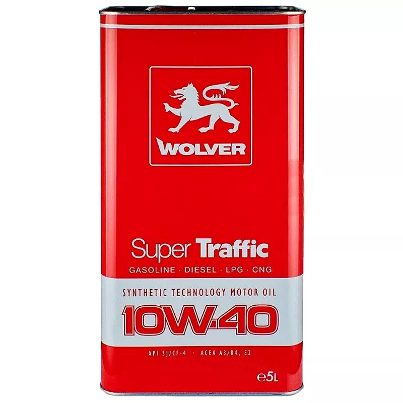 Моторна олива WOLVER Super Traffic 10W-40 5л (26267) (4260360942501)