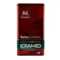 Моторна олива WOLVER Turbo Evolution 10W-40 4л (47858) (4260360944406)