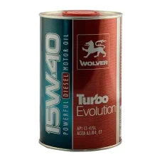 Моторна олива WOLVER Turbo Evolution 15W-40 1л (46815) (4260360944444)