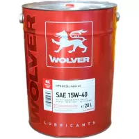 Моторна олива WOLVER Turbo Power 15W-40 20л (28575) (4260360943119)