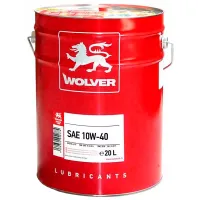 Моторна олива WOLVER Turbo Truck 10W-40 20л (28686) (4260360941870)